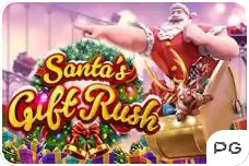 santas gift rush slot game